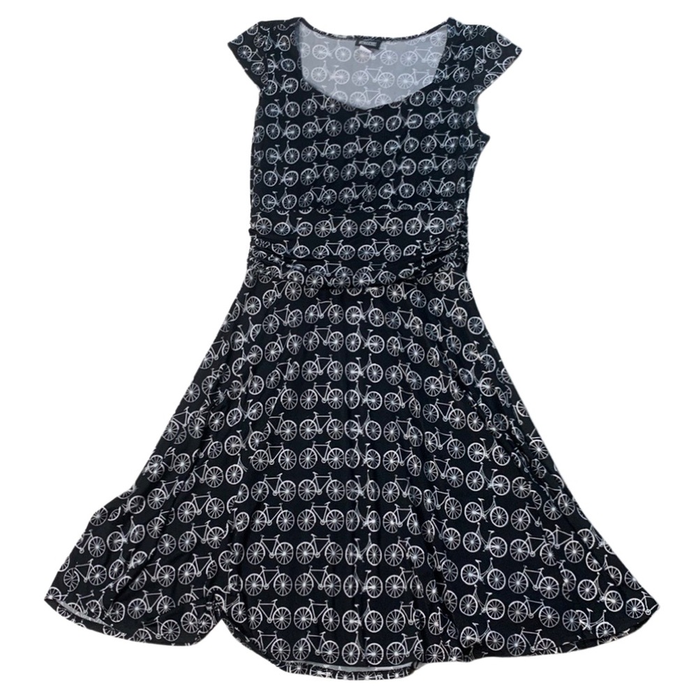 Retrolicious Bicycle Midi Dress